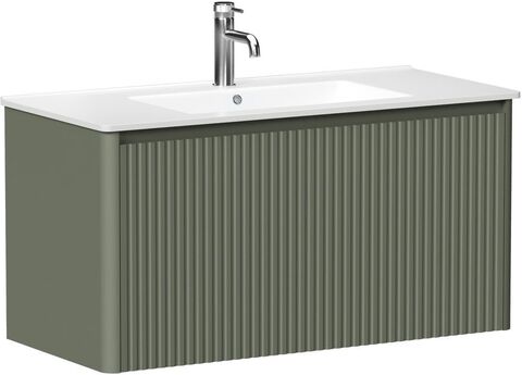 Allen Brau 1.370018.CGM 1.370018.CGM GRAVITY Тумба 100, 1 ящ. с фрез., олива матовый (346195)