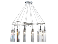 Подвесная люстра Newport DIVA 4524+10/S chrome, М0068064