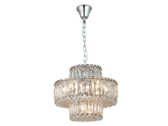 Подвесная люстра Newport VALENCIA 8458+3/C chrome, М0067682