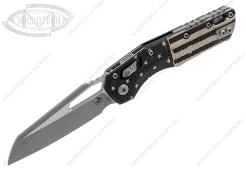 Нож Microtech 210T-10APPMFLAG MSI RAM-LOK Polymer Handles 