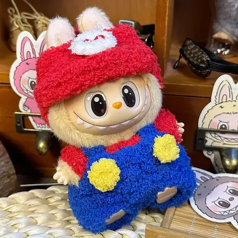 Одежда для Лабубу костюм Марио Стич