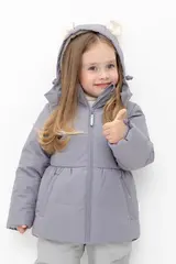 куртка  для девочки  ВК 38085/н/1 ГР