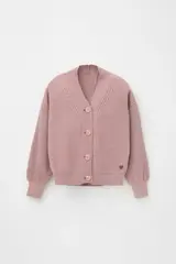 кардиган  для девочки  КВ 30151/пудрово-розовый