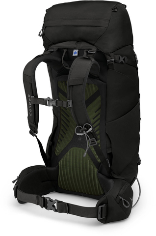 Картинка рюкзак туристический Osprey Kestrel 58 Black - 2