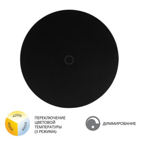Уличный настенный светодиодный светильник Arte Lamp NIMBO A4506AL-1BK