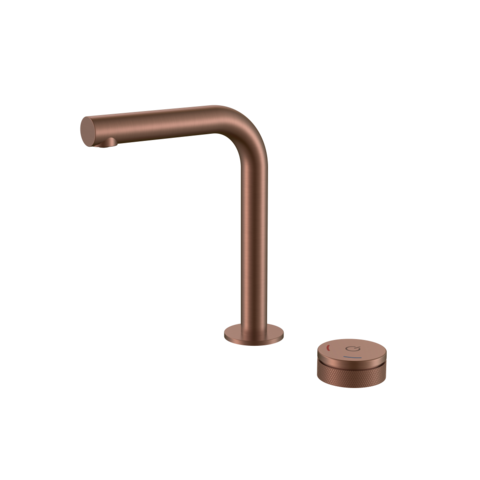 Boheme 158-BRB Смеситель автоматический для раковины на 2 отв. TECH BRUSHED BRONZE