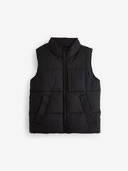 Жилет утепленный для мальчика Next Q96-683, Черный