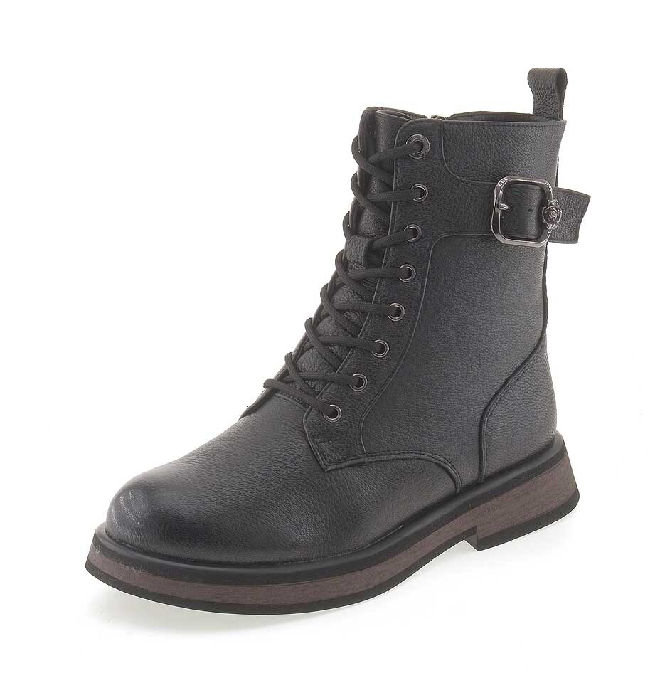 Ботинки женские MADELLA XMG-52782-9A-KW черные