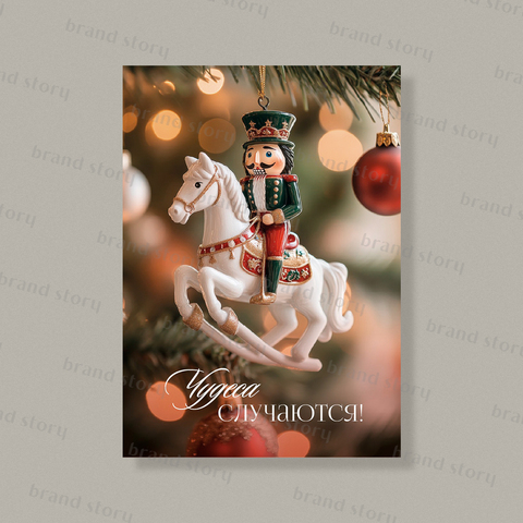 Открытка НГ246 (10 шт.) 7 х 10 см