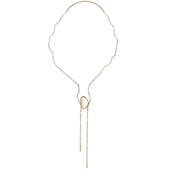 Колье белое