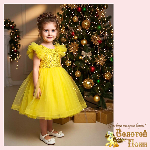 Платье нарядное на корсете (3-6) 251204-W2119