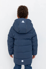 пальто  для мальчика  ВК 34070/1 УЗГ ( 98-122)