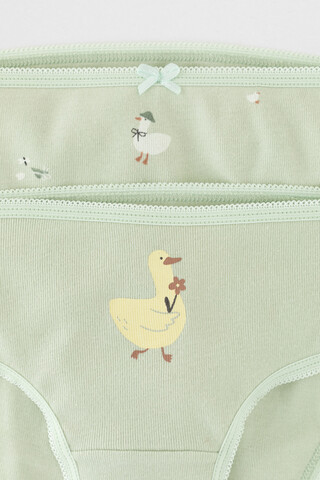 трусы/ уп  для девочки  К 1909-3уп/сахар,морская пена,гусята