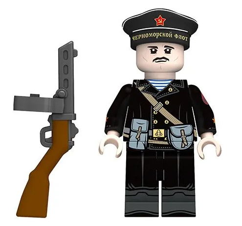 Минифигурки Военных Черноморский флот ВМФ России серия 558