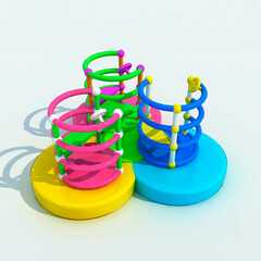 Детский аттракцион 4kids Спиннер «Светофорик» с электроприводом