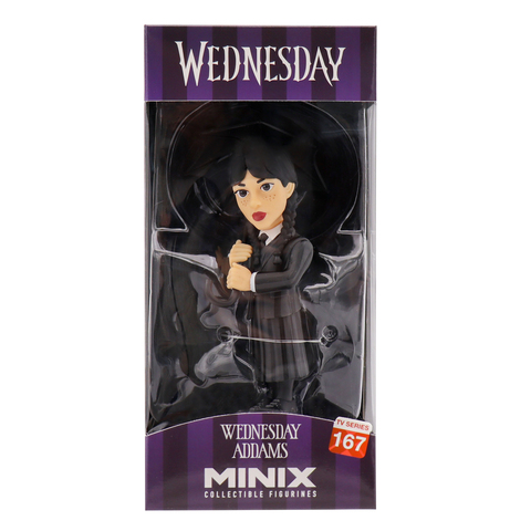 Фигурка Уэнсдей Аддамс с зонтиком из сериала Wednesday