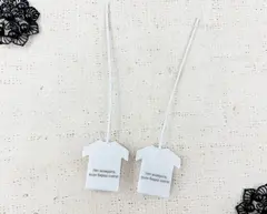 Пломба для одежды/бирка пластиковая "Нет возврата, если пломба снята", L 16 см, ш. 3,5 см, белый