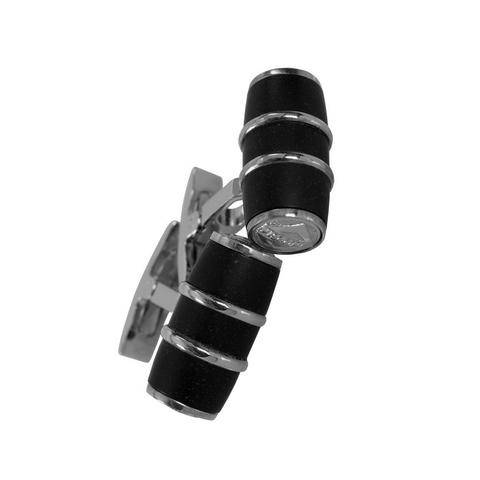 Ручка перьевая Visconti Homo Sapiens Steel Age Oversize, Black CT, Pd 23 K, F (Vs-591-99F)