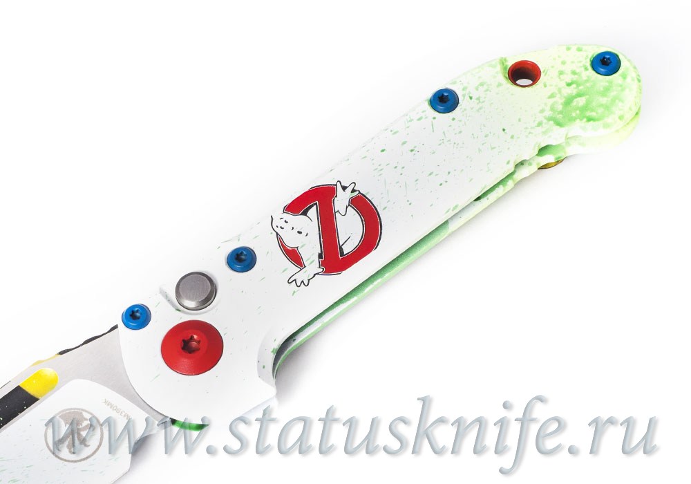 Нож Microtech LUDT 1135S-1GBS White Ghostbuster Limited