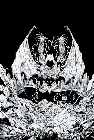 Dark Nights Metal #3 (B&W Cover)