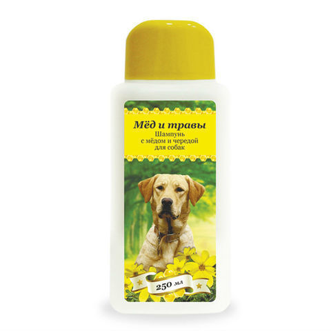 купить Пчелодар Гигиенический шампунь с мёдом и чередой для собак