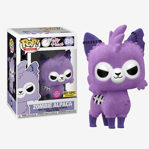 Funko POP!  Tasty Peach: Zombie Alpaca (Flocked Hot Topic Exc) (86)