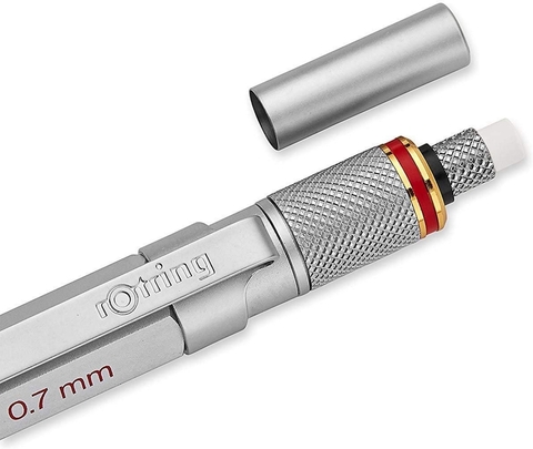 Карандаш механический Rotring 800+ Matte Silver, 0.7 mm  (1900184)