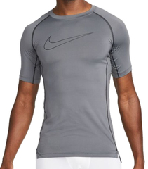 Термобелье Nike Pro Dri-Fit Tight Top SS M - iron grey/black/black