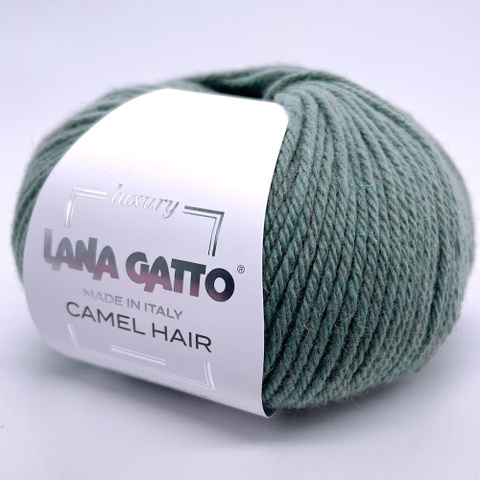 Пряжа Lana Gatto Camel Hair 8427 полынь (уп.10 мотков)