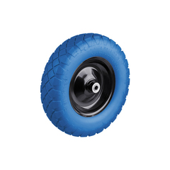 ЗУБР КПУ-3, 3.25?х350мм, для тачек (арт. 39914, 39911, 39970, 39972), стальной диск, подшипник 25,4мм, полиуретановое колесо, Профессионал (39912-3)