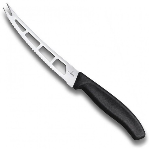 Кухонный нож Victorinox для сыра и масла с серреторным лезвием 13 см (6.7863.13)