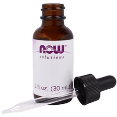 Now Foods, Пустой флакон 1 жидк. унция из желтого стекла с пипеткой, комплект из 6 штук