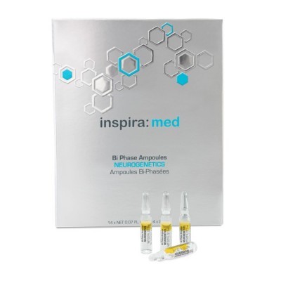 INSPIRA Ampoules: Двухфазная сыворотка для экспресс-восстановления кожи лица (Bi-Phase Ampoules Neurogenetics)