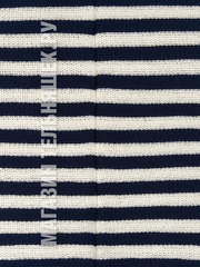 Купить ВОДОЛАЗ Зимняя тельняшка двойной вязки полушерсть (темно-синяя полоса) ГОСТ МИНОБОРОНЫ в Магазине тельняшек