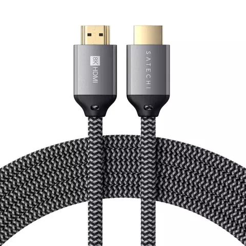 Кабель Satechi Cable 8K ULTRA HD HDMI 2.1, 2м, серый космос