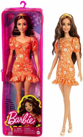 Mattel Летнее платье Barbie Fashionistas HBV16