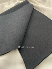 Подвяз трикотажный графит 0,9 м, ширина 15-16 см