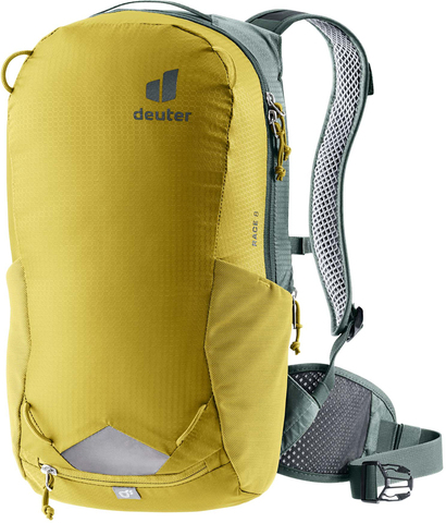 Картинка рюкзак велосипедный Deuter Race 8 Turmeric/Ivy - 1