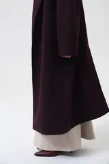 Пальто BIG, бургунди