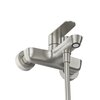 Cezares STYLUS-VD-01 STYLUS-VD-01 Смеситель для ванны и душа однорычажный в комплекте с ручным душем, шлангом и держателем, хром