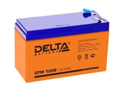 Аккумулятор Delta DTM 12V/9A
