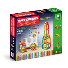 MAGFORMERS Магнитный конструктор Мой первый Магформерс 30 (63107)