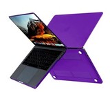 Чехол Hardshell Case для Macbook Pro 16" (2019г) (A2141) (Фиолетовый прозрачный)