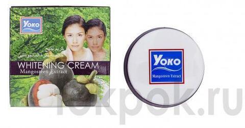 Крем от пигментации Мангостин Yoko Whitening Cream Mangosteen Extract, 4 гр