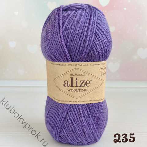 ALIZE WOOLTIME 235, Фиолетовый