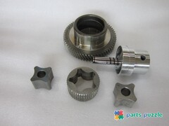 Насос масляный в сборе, оригинал / OIL PUMP IDLER GEAR АРТ: 10000-40991