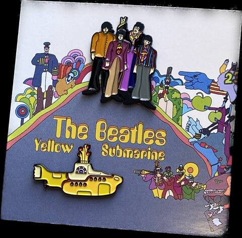 Пин Beatles - Yellow Submarine