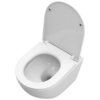 BelBagno BB5177CH-TOR/SC UNO-TOR Унитаз подвесной, безободковый, с системой смыва "Торнадо", с сиденьем soft close, BB5177CH-TOR/SC