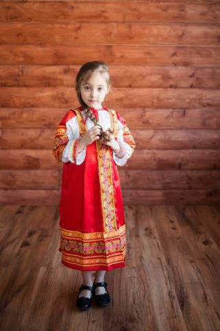 Русский народный сарафан для девочки 