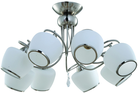 Люстра 802/8PF-Whitechrome